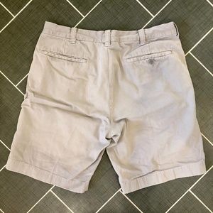 J. Crew Flat Front Khaki Shorts